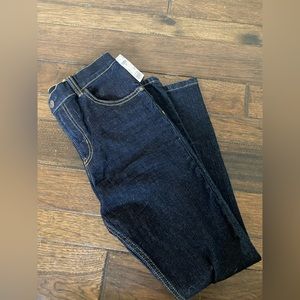 Navy blue boys skinny jeans